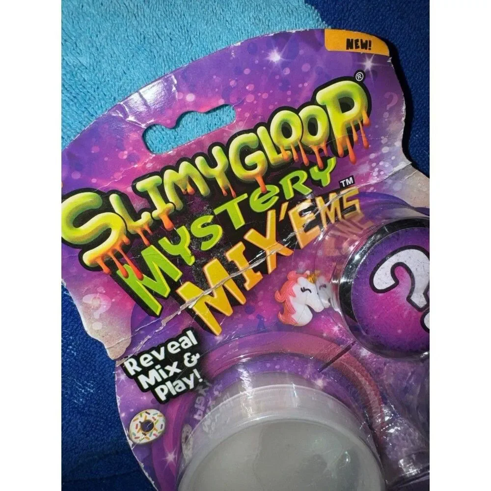 SlimyGloop Mystery Mixems damaged packaging B19